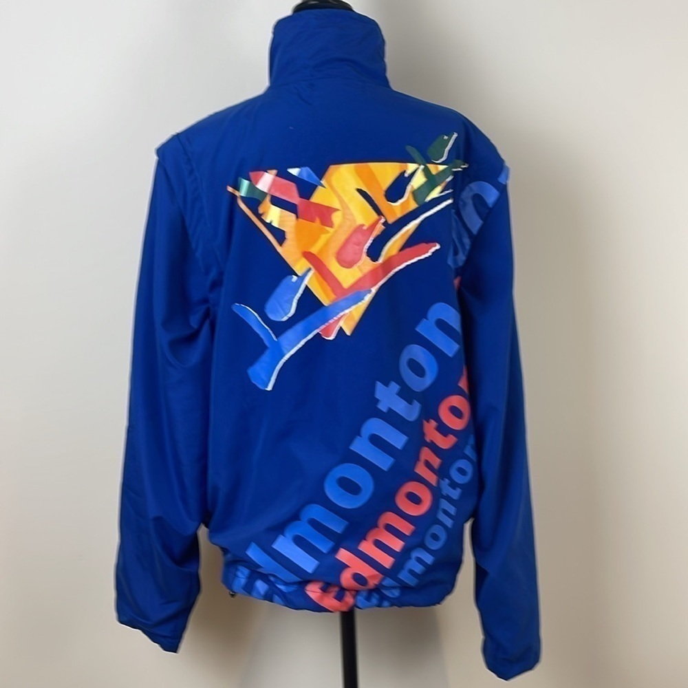 2001 Edmonton Alberta World Championships Volunteer 2 in 1 Windbreaker Jacket